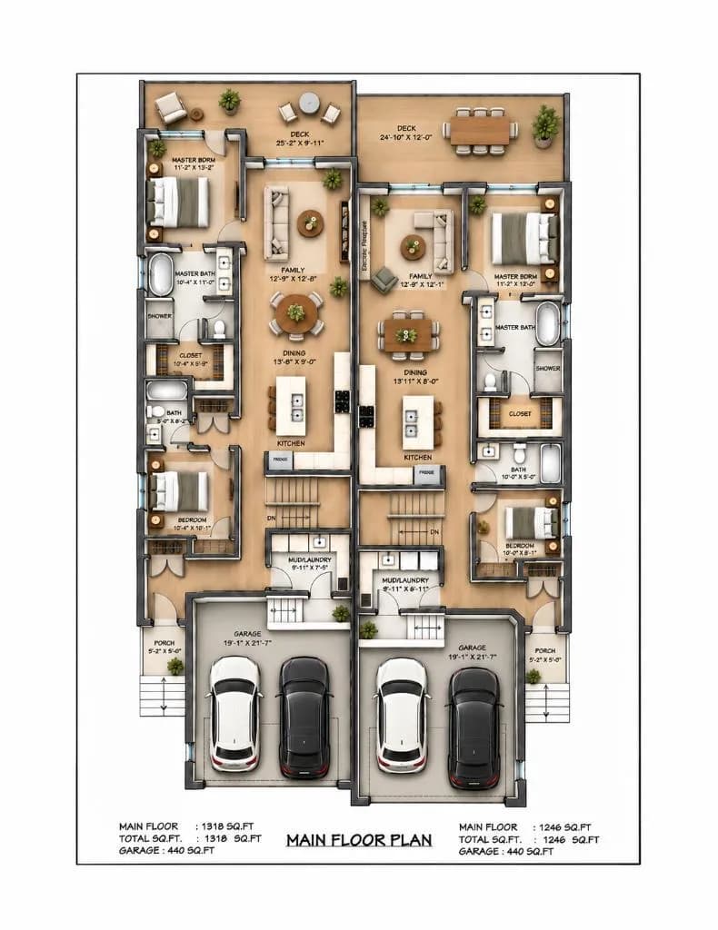 Semi Detached (Half Duplex)